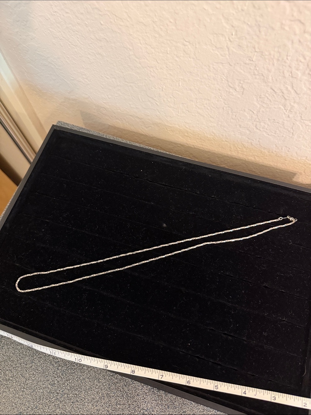 Sterling Silver Chain Necklace - Silver
